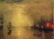 Joseph Mallord William Turner Keelman Heaving in Coals by Night oil painting picture wholesale